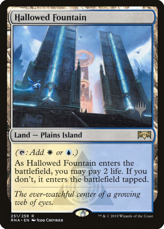 Hallowed Fountain (Promo Pack) [Ravnica Allegiance Promos] | Boutique FDB TCG