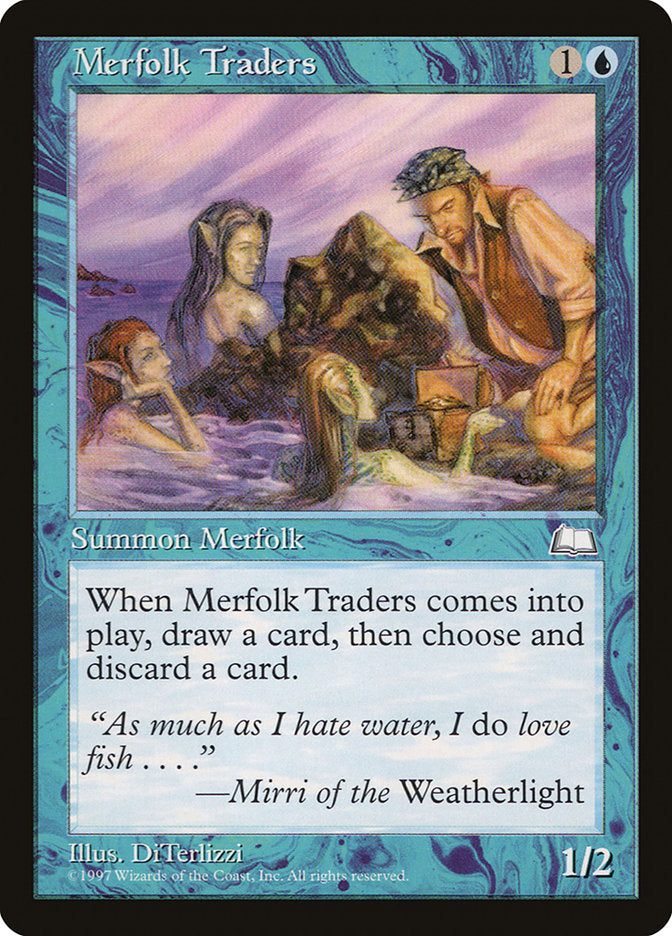 Merfolk Traders [Weatherlight] | Boutique FDB TCG