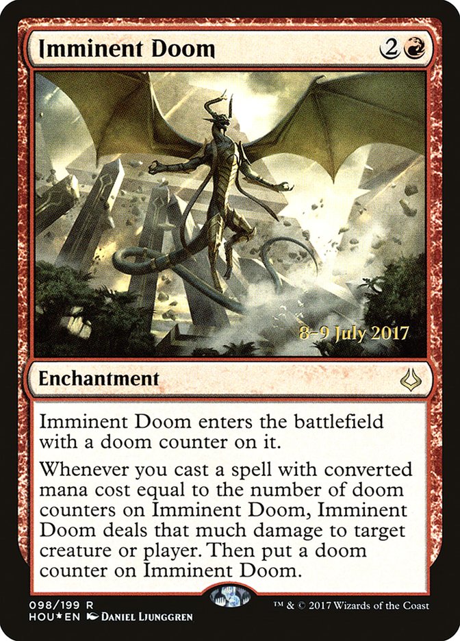 Imminent Doom [Hour of Devastation Prerelease Promos] | Boutique FDB TCG