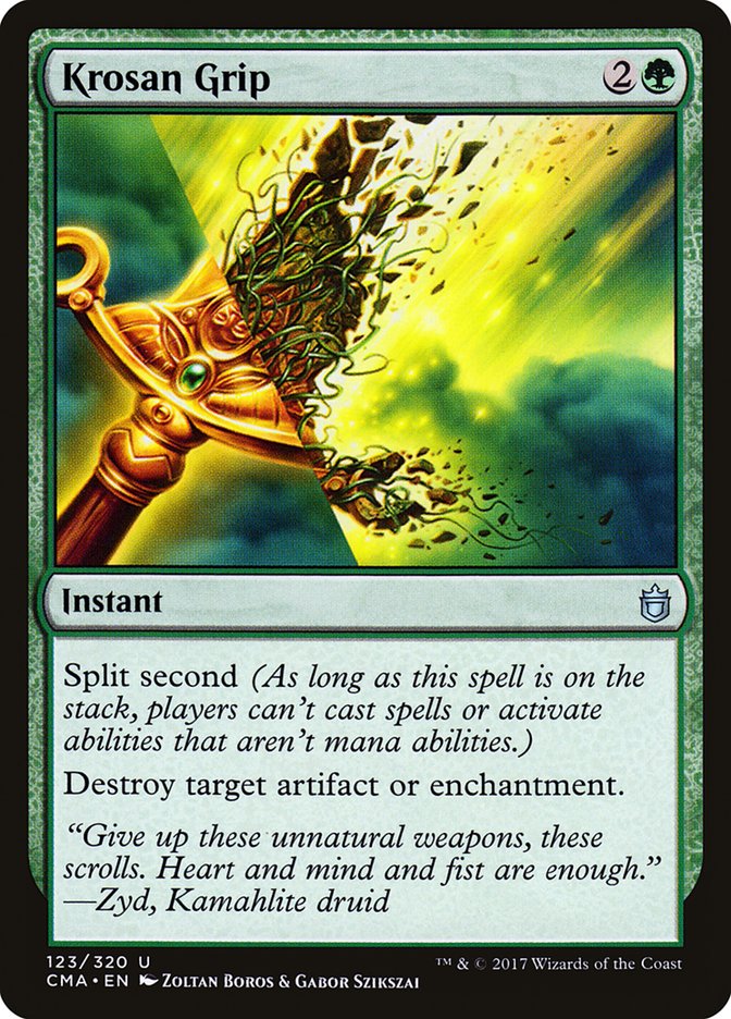Krosan Grip [Commander Anthology] | Boutique FDB TCG