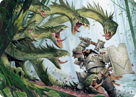 Lair of the Hydra Art Card [Dungeons & Dragons: Adventures in the Forgotten Realms Art Series] | Boutique FDB TCG