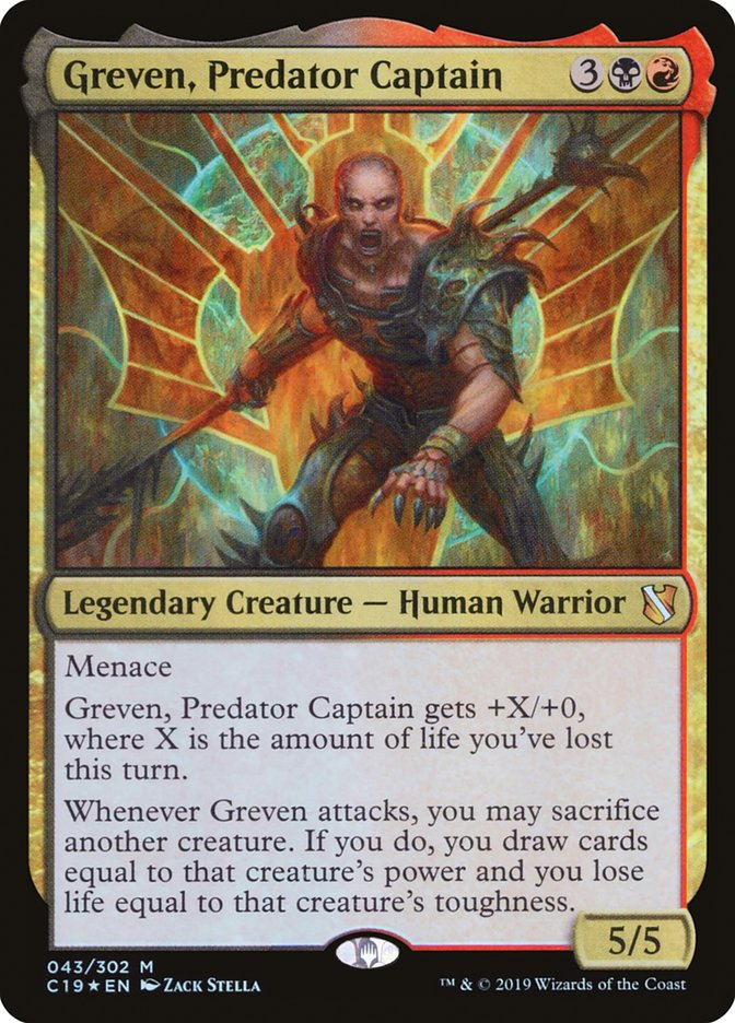 Greven, Predator Captain [Commander 2019] | Boutique FDB TCG