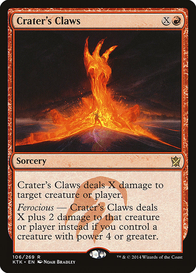 Crater's Claws [Khans of Tarkir] | Boutique FDB TCG