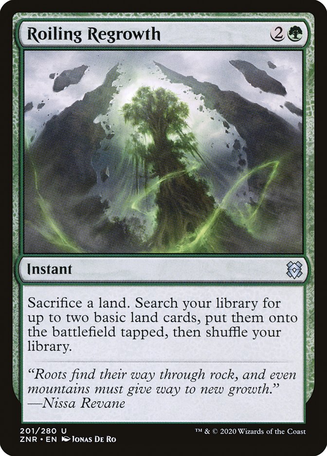 Roiling Regrowth [Zendikar Rising] | Boutique FDB TCG