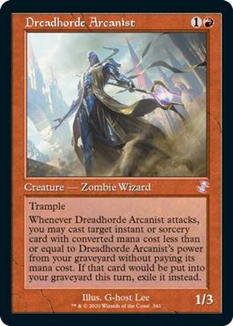 Dreadhorde Arcanist (Timeshifted) [Time Spiral Remastered] | Boutique FDB TCG