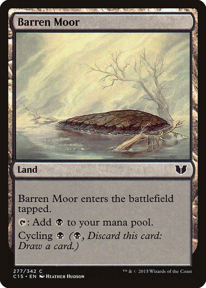 Barren Moor [Commander 2015] | Boutique FDB TCG