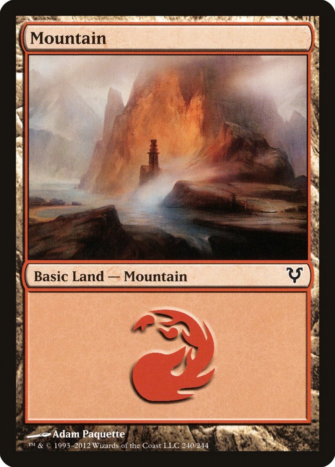 Mountain (240) [Avacyn Restored] | Boutique FDB TCG