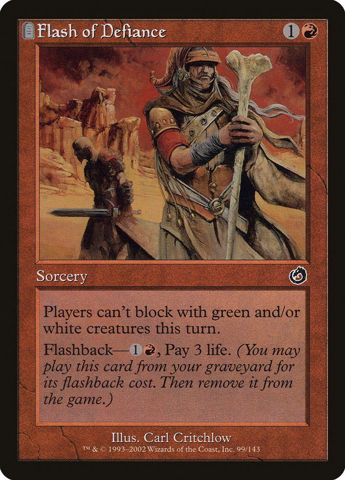 Flash of Defiance [Torment] | Boutique FDB TCG