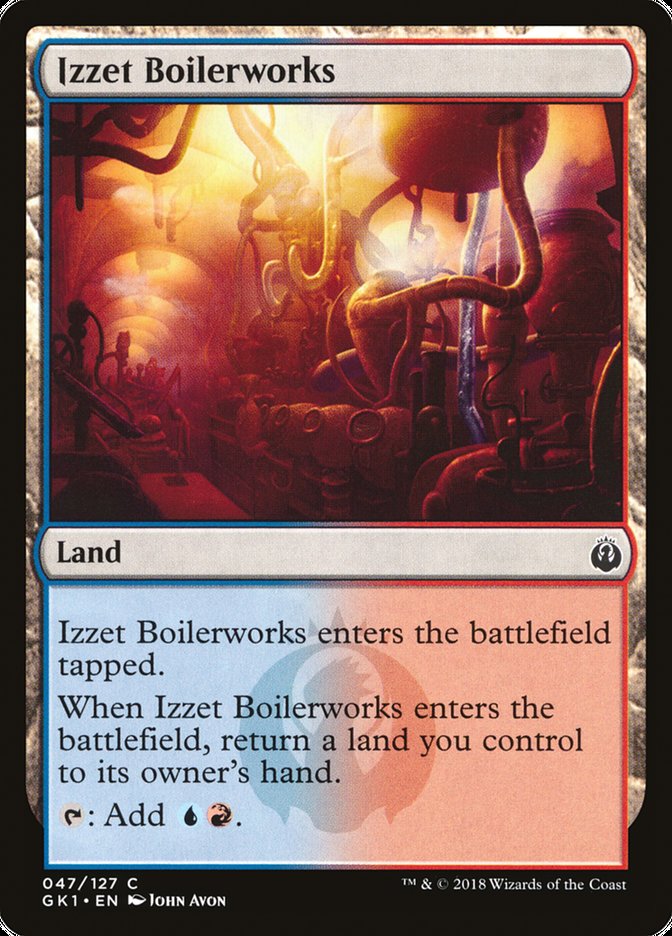 Izzet Boilerworks [Guilds of Ravnica Guild Kit] | Boutique FDB TCG