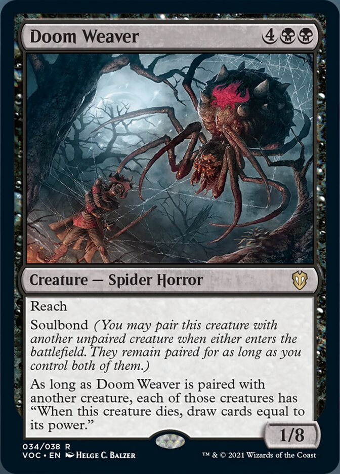 Doom Weaver [Innistrad: Crimson Vow Commander] | Boutique FDB TCG