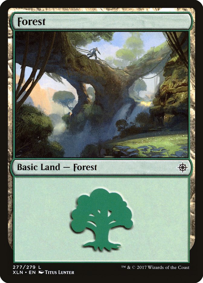 Forest (277) [Ixalan] | Boutique FDB TCG