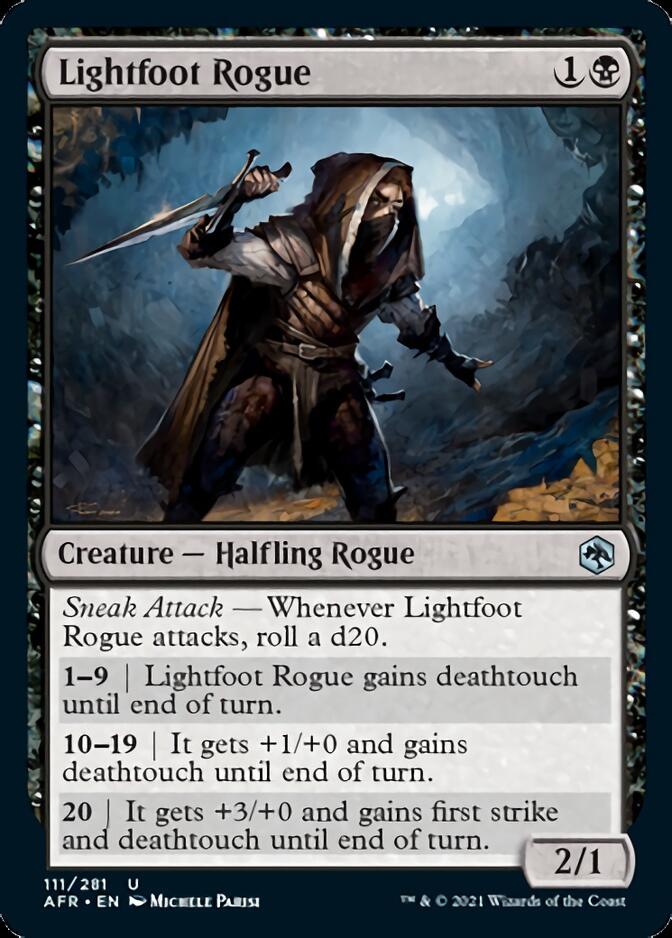 Lightfoot Rogue [Dungeons & Dragons: Adventures in the Forgotten Realms] | Boutique FDB TCG