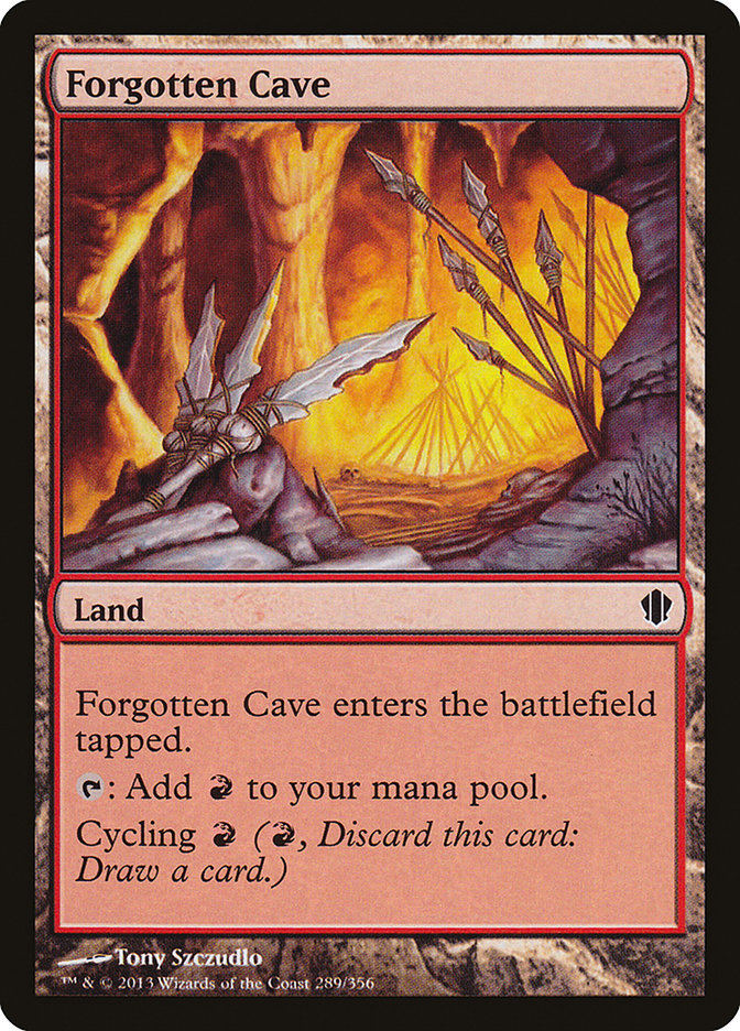 Forgotten Cave [Commander 2013] | Boutique FDB TCG