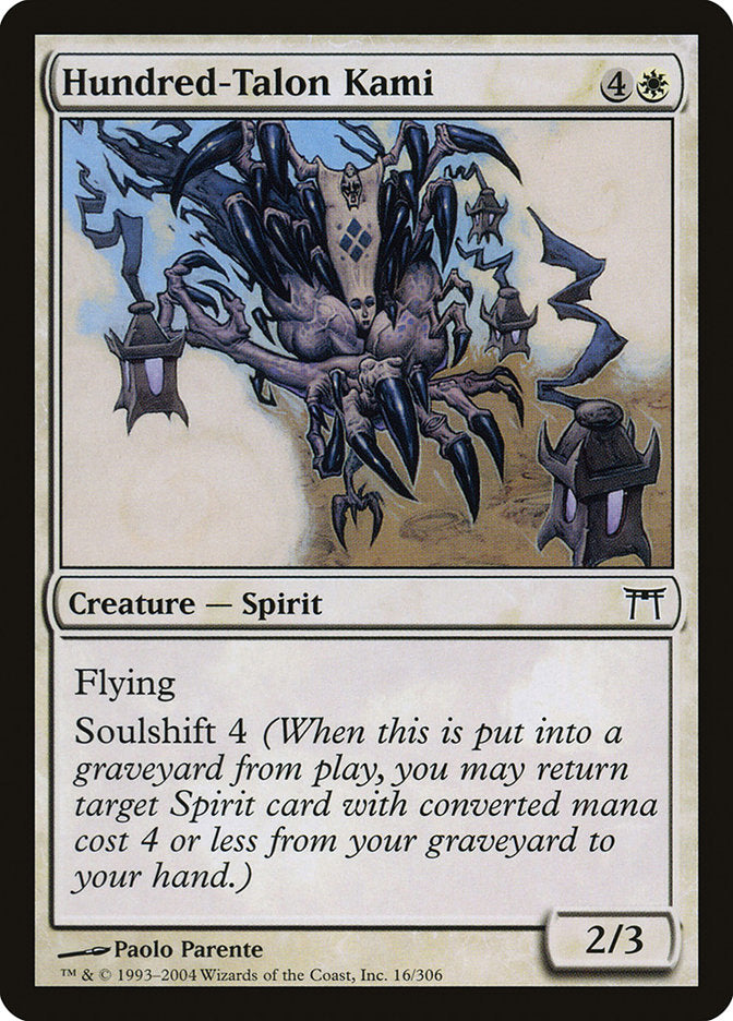 Hundred-Talon Kami [Champions of Kamigawa] | Boutique FDB TCG