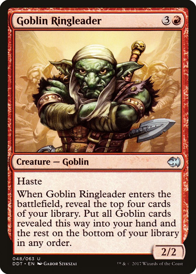Goblin Ringleader [Duel Decks: Merfolk vs. Goblins] | Boutique FDB TCG