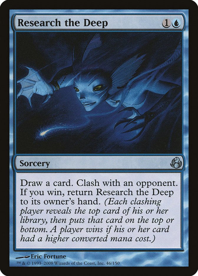 Research the Deep [Morningtide] | Boutique FDB TCG