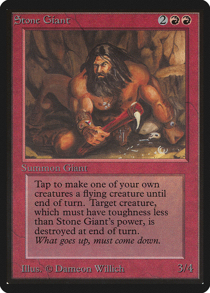 Stone Giant [Beta Edition] | Boutique FDB TCG