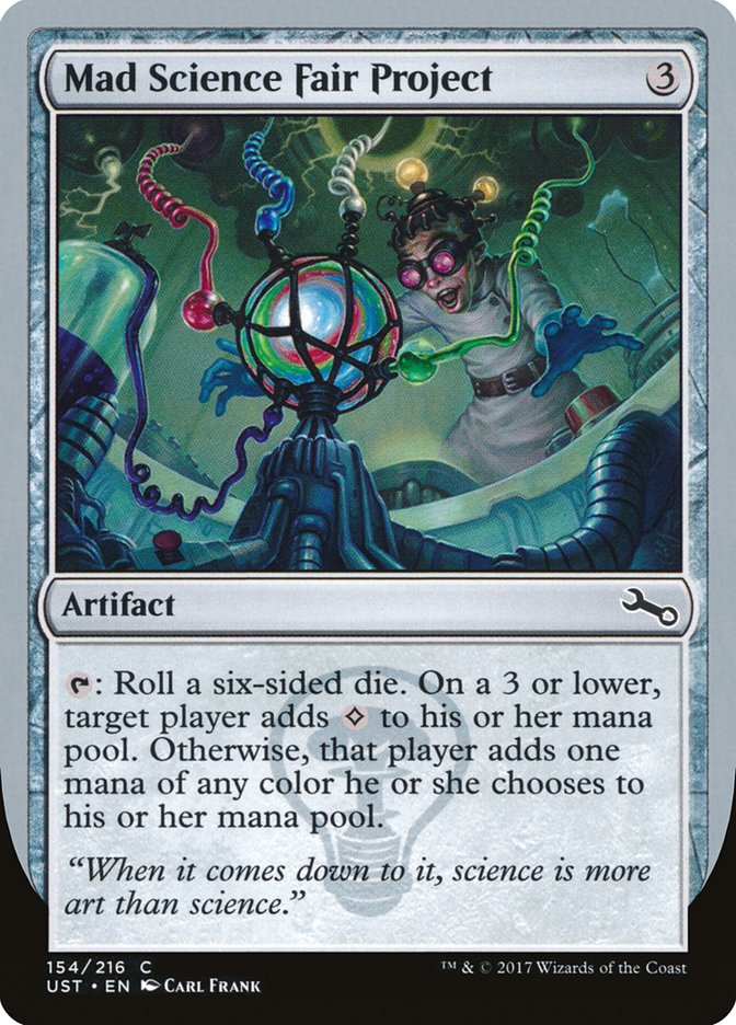 Mad Science Fair Project [Unstable] | Boutique FDB TCG
