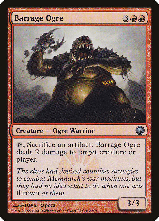 Barrage Ogre [Scars of Mirrodin] | Boutique FDB TCG