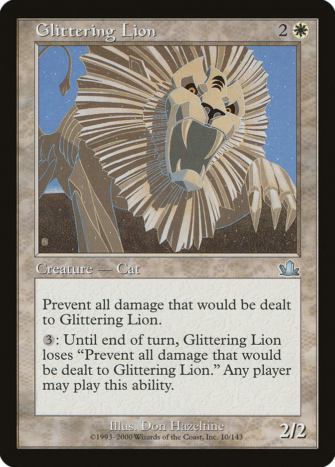 Glittering Lion [Prophecy] | Boutique FDB TCG