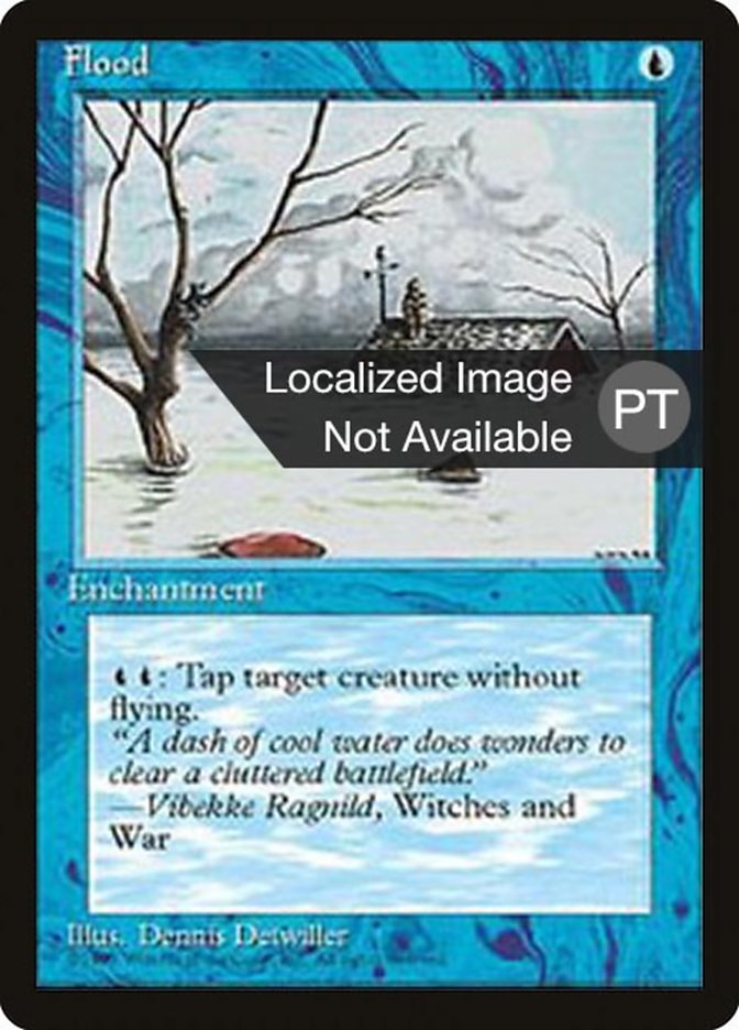 Flood [Fourth Edition (Foreign Black Border)] | Boutique FDB TCG