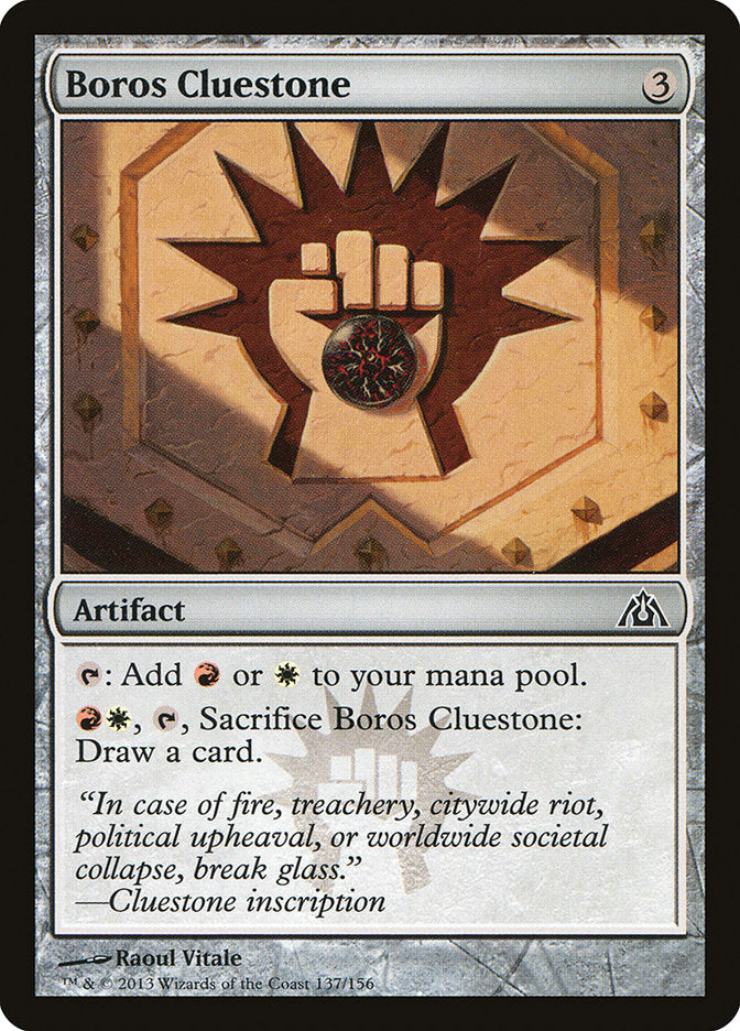 Boros Cluestone [Dragon's Maze] | Boutique FDB TCG