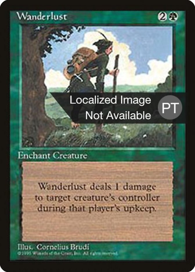 Wanderlust [Fourth Edition (Foreign Black Border)] | Boutique FDB TCG