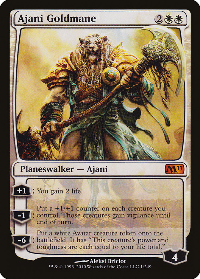 Ajani Goldmane [Magic 2011] | Boutique FDB TCG