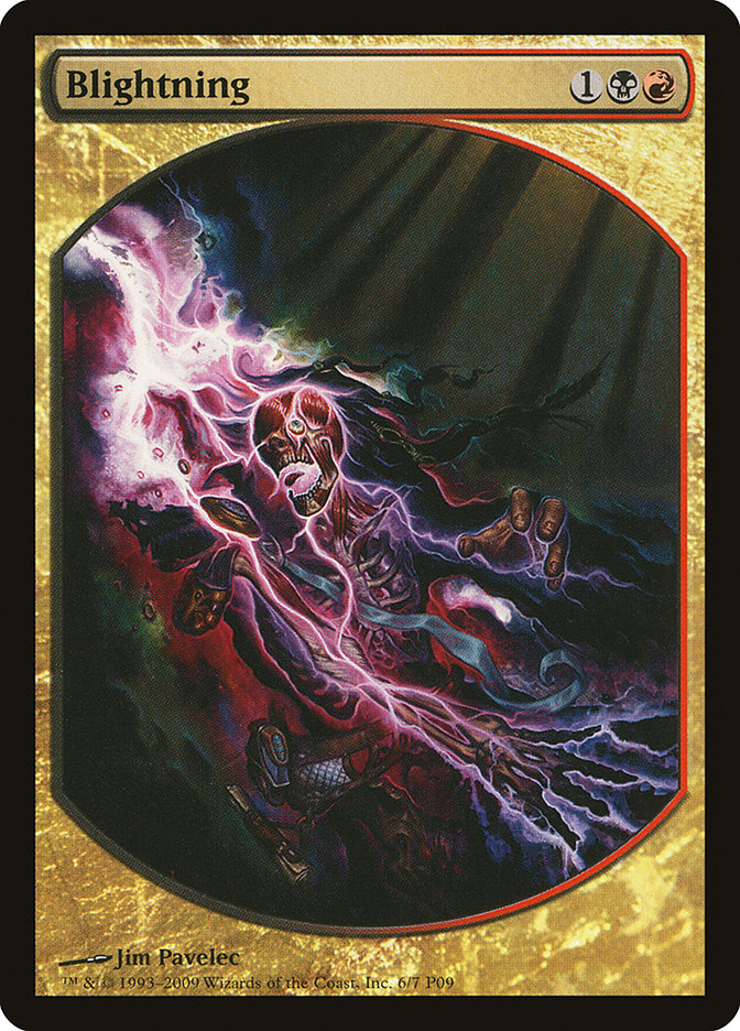 Blightning [Magic Player Rewards 2009] | Boutique FDB TCG