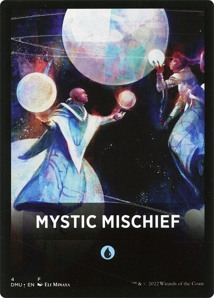 Mystic Mischief Theme Card [Dominaria United Tokens] | Boutique FDB TCG