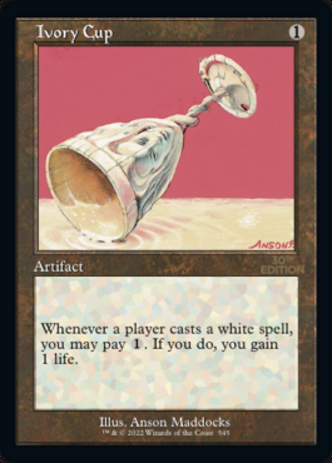 Ivory Cup (Retro) [30th Anniversary Edition] | Boutique FDB TCG