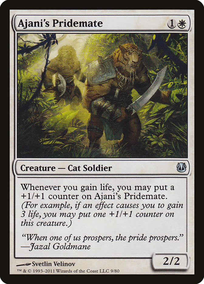 Ajani's Pridemate [Duel Decks: Ajani vs. Nicol Bolas] | Boutique FDB TCG