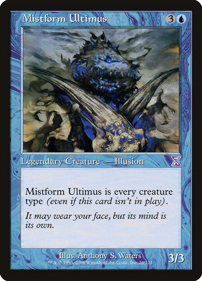 Mistform Ultimus [Time Spiral Timeshifted] | Boutique FDB TCG