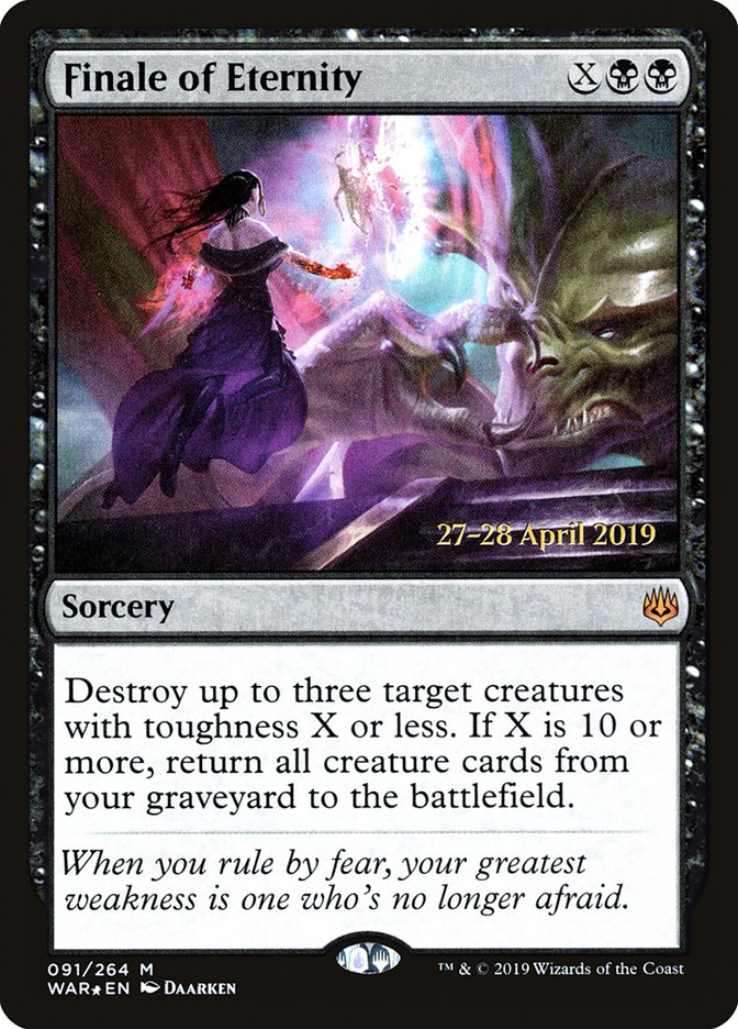 Finale of Eternity [War of the Spark Prerelease Promos] | Boutique FDB TCG