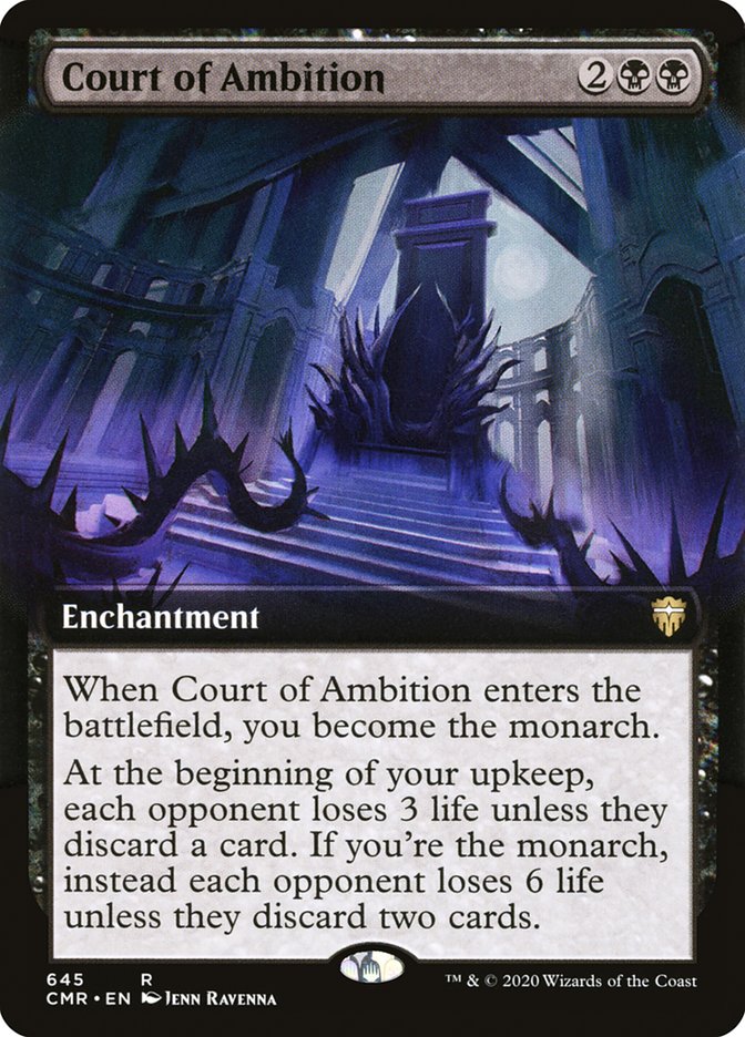 Court of Ambition (Extended Art) [Commander Legends] | Boutique FDB TCG