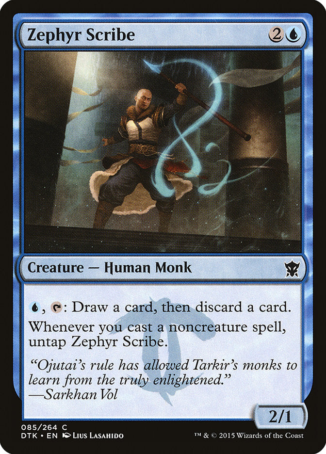 Zephyr Scribe [Dragons of Tarkir] | Boutique FDB TCG