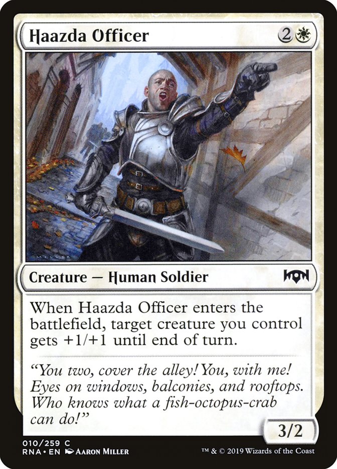 Haazda Officer [Ravnica Allegiance] | Boutique FDB TCG