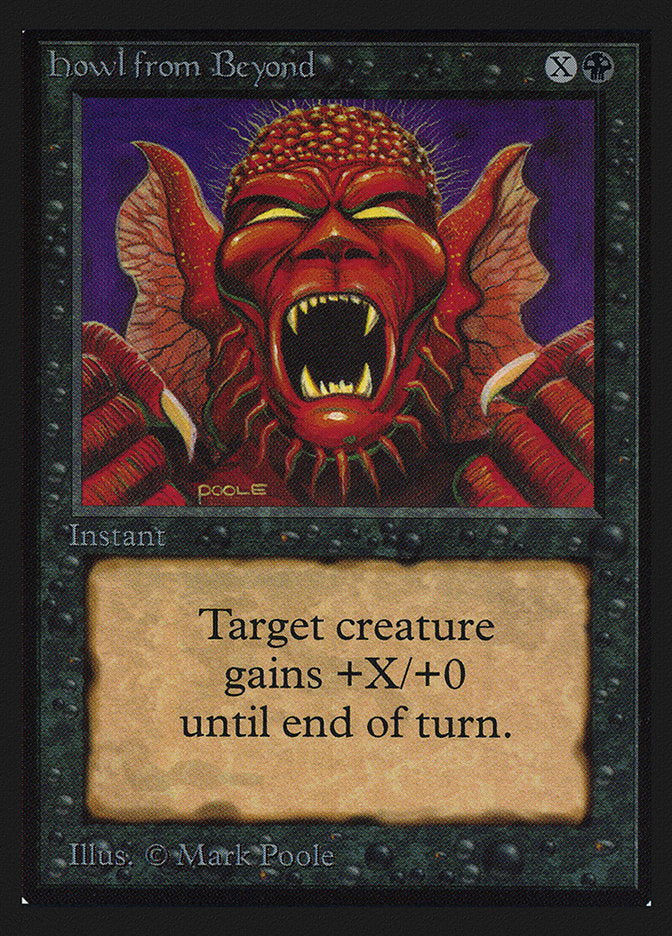 Howl from Beyond [International Collectors' Edition] | Boutique FDB TCG