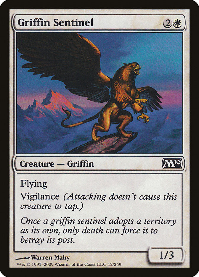 Griffin Sentinel [Magic 2010] | Boutique FDB TCG