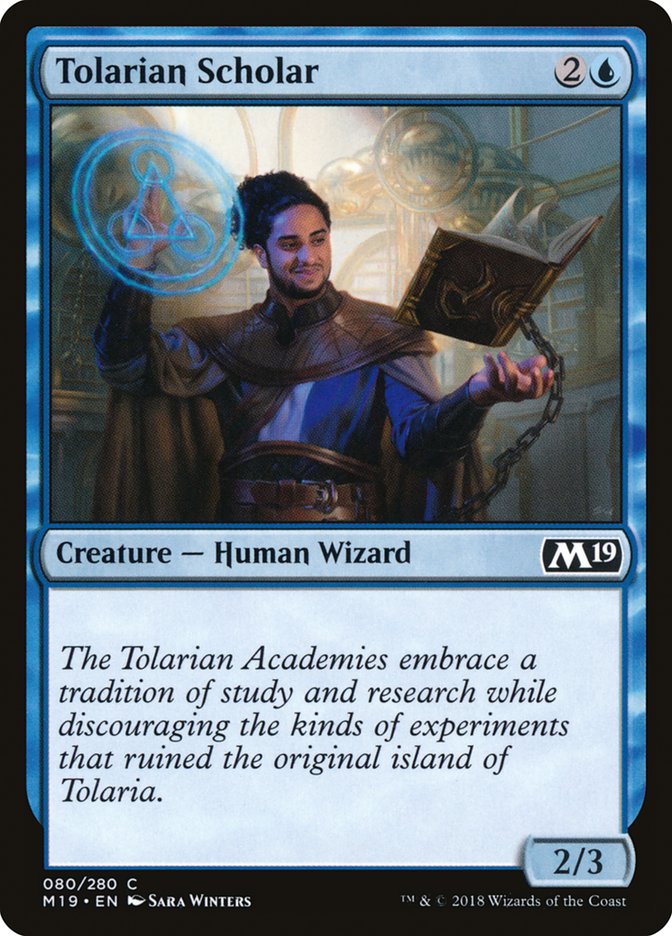 Tolarian Scholar [Core Set 2019] | Boutique FDB TCG