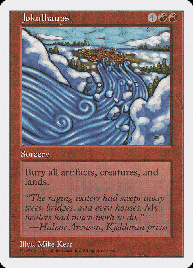 Jokulhaups [Fifth Edition] | Boutique FDB TCG