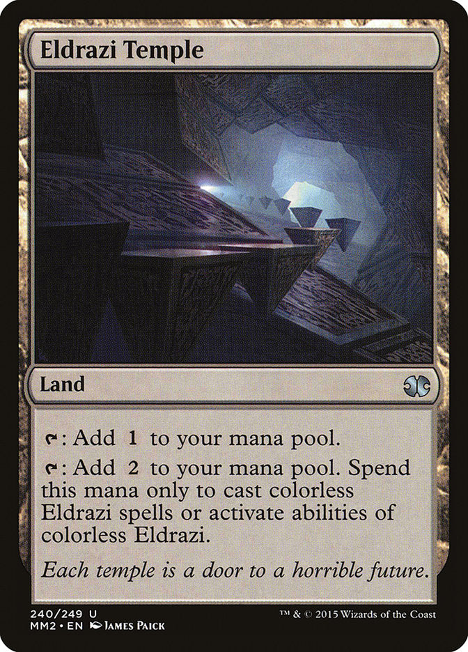 Eldrazi Temple [Modern Masters 2015] | Boutique FDB TCG