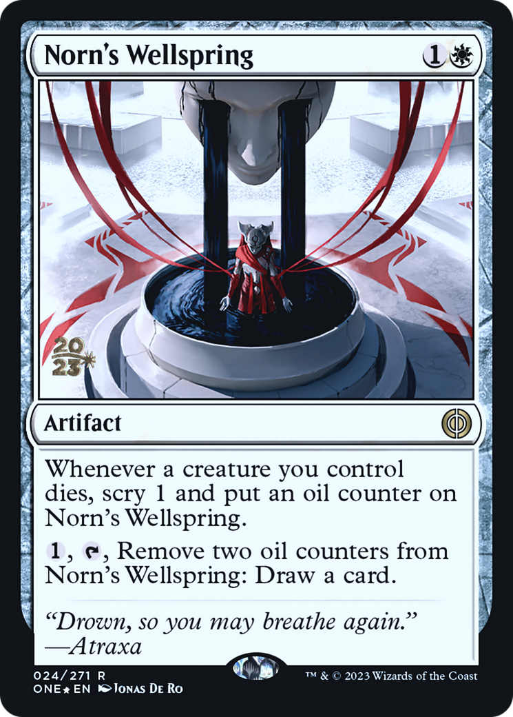 Norn's Wellspring [Phyrexia: All Will Be One Prerelease Promos] | Boutique FDB TCG