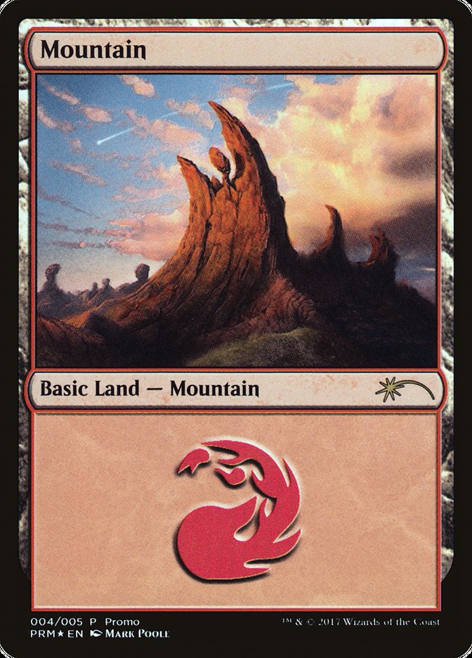 Mountain (4) [2017 Gift Pack] | Boutique FDB TCG