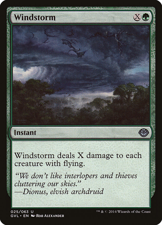 Windstorm (Garruk vs. Liliana) [Duel Decks Anthology] | Boutique FDB TCG