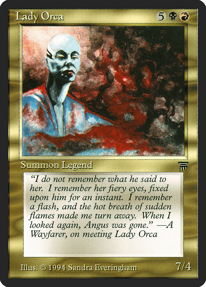 Lady Orca [Legends] | Boutique FDB TCG