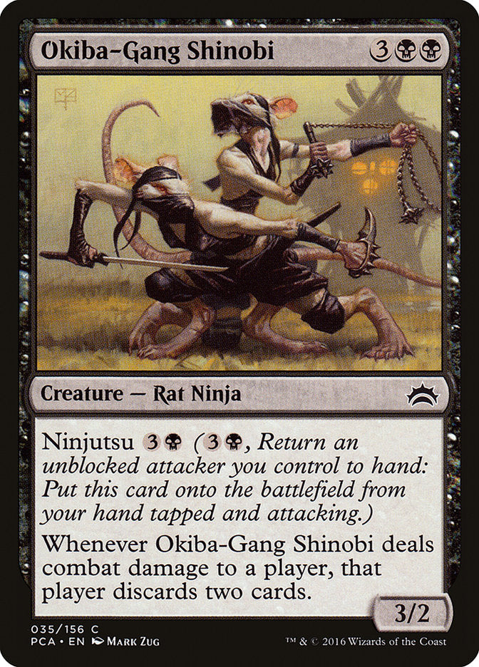 Okiba-Gang Shinobi [Planechase Anthology] | Boutique FDB TCG