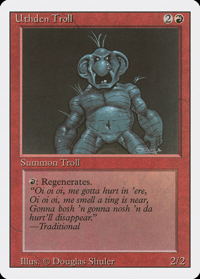Uthden Troll [Revised Edition] | Boutique FDB TCG