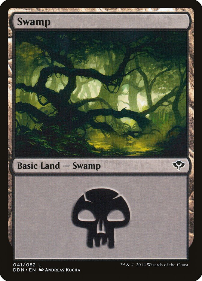 Swamp (41) [Duel Decks: Speed vs. Cunning] | Boutique FDB TCG