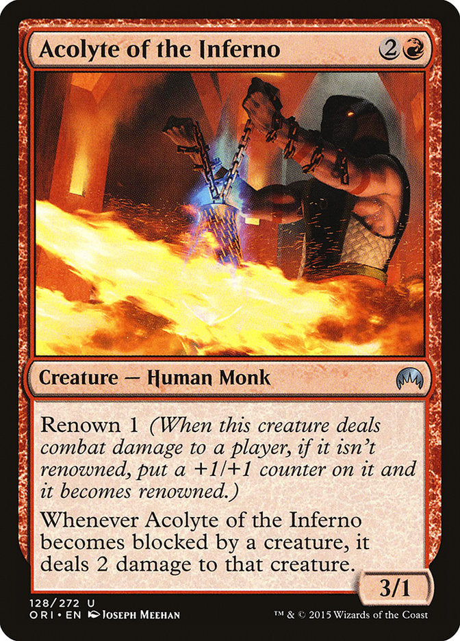 Acolyte of the Inferno [Magic Origins] | Boutique FDB TCG